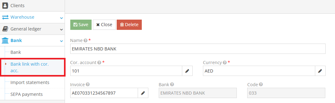 Adding new bank and currency in bank link module