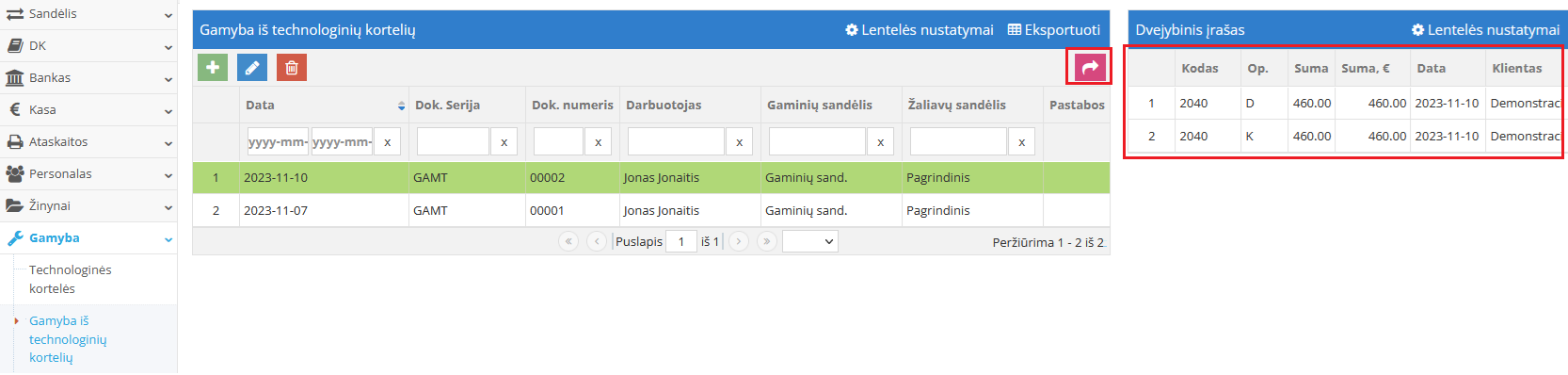 Koresponduojančių sąskaitų tikrinimas