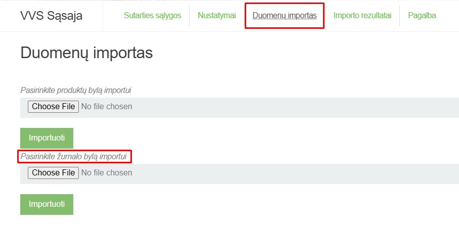 Žurnalo bylos pridėjimas importui GPAIS sistemoje