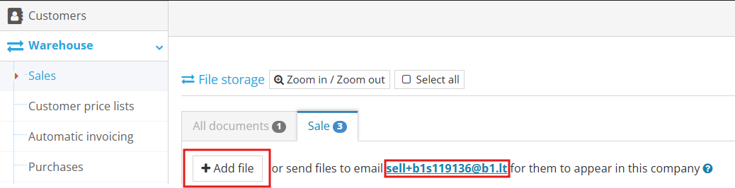 Automatically filled insurance entries in the general ledger