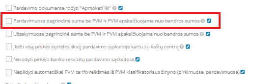 žymima varnelė