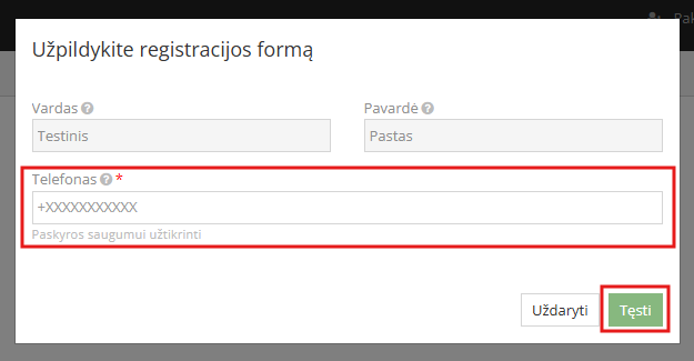registracijs laukas