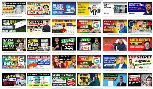 Site.pro tutorials amassed millions of views