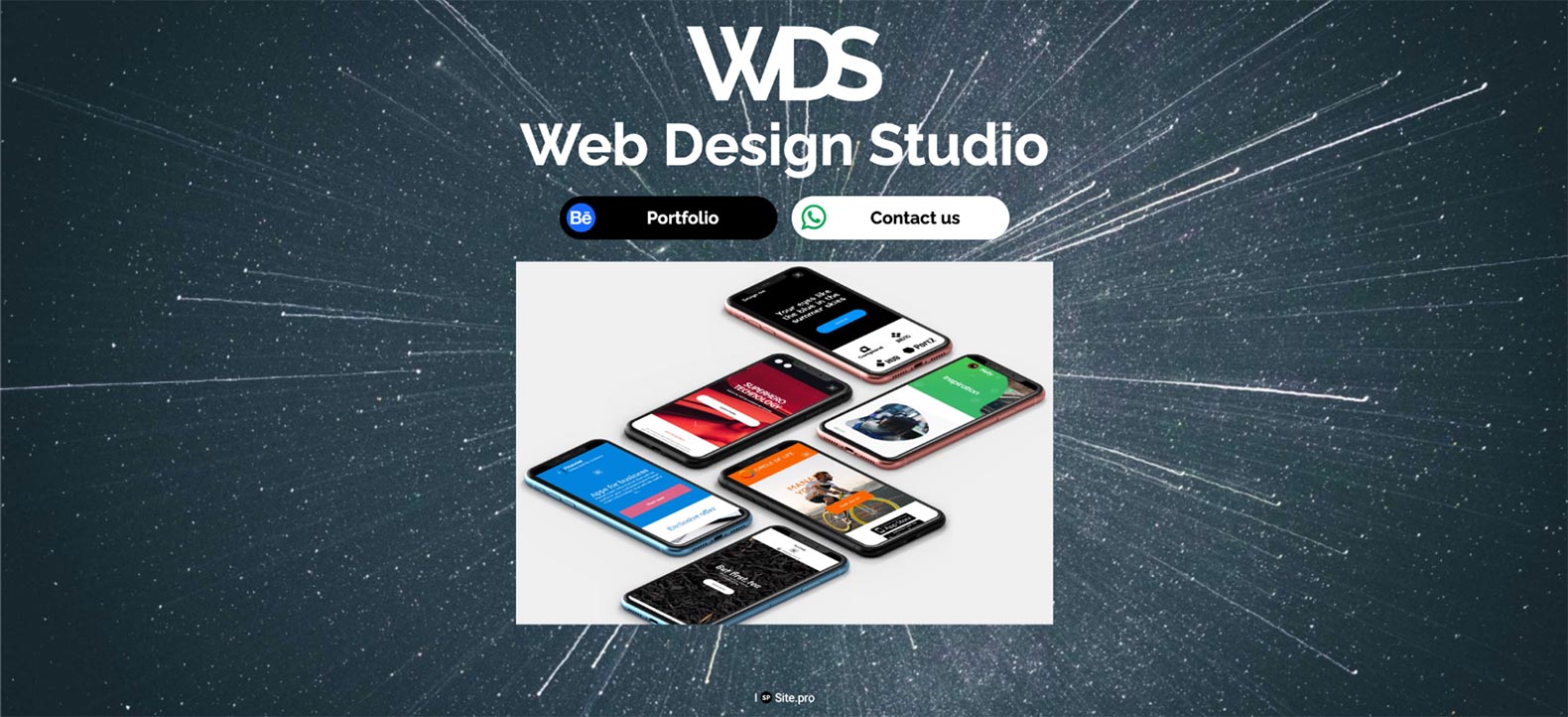 Example of Design Studio Microsite