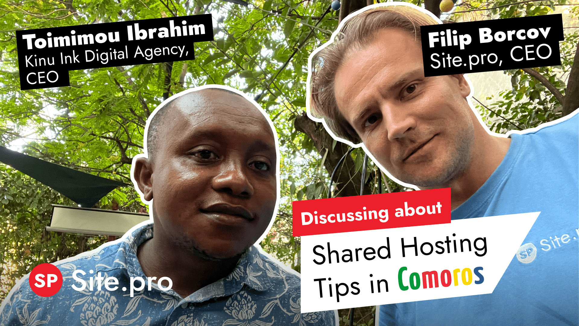 Comoros: Shared Hosting Tips in Comoros with Toimimou Ibrahim, CEO, Kinu Ink Digital Agency